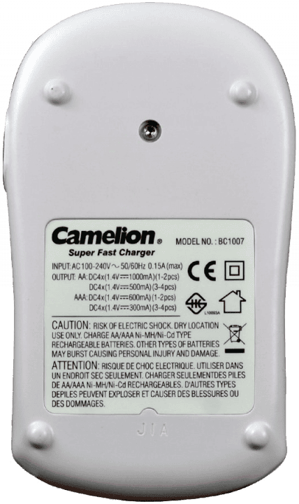 شارژر باتری CAMELION مدل BC-1007