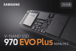حافظه SSD اینترنال 250 گیگابایت Samsung مدل 970 EVO PLUS NVME M.2