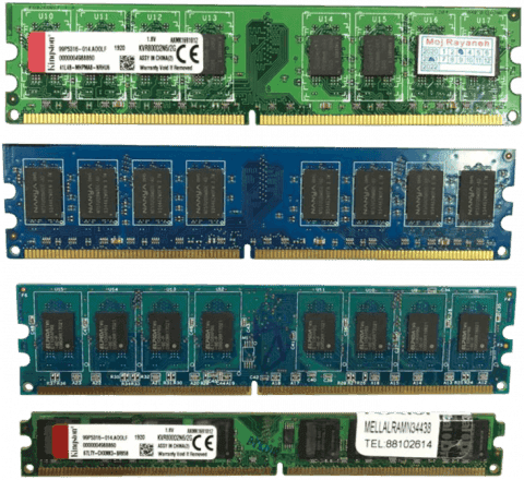 رم دسکتاپ 2 گیگابایت Kingston DDR2 800MHz