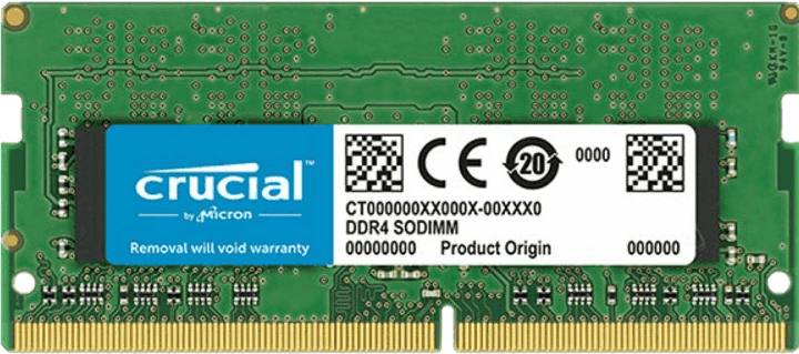 رم لپ تاپ 8 گیگابایت Crucial مدل CB8GS2666 DDR4 2666 (2400)MHz