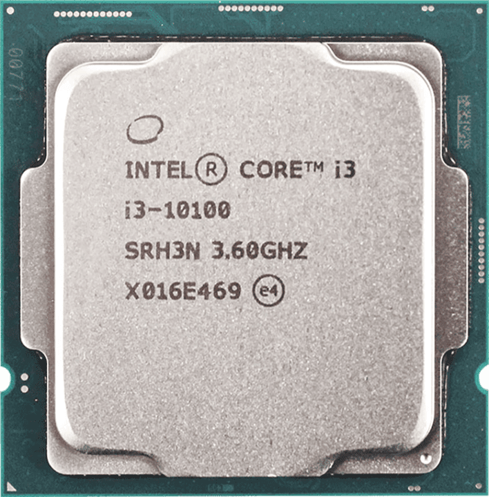 پردازنده Intel مدل Core i3 10100