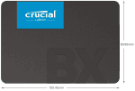 حافظه SSD اینترنال 480 گیگابایت Crucial مدل BX500