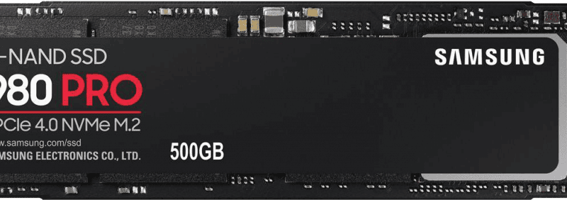 حافظه SSD اینترنال 500 گیگابایت Samsung مدل 980 PRO NVMe M.2