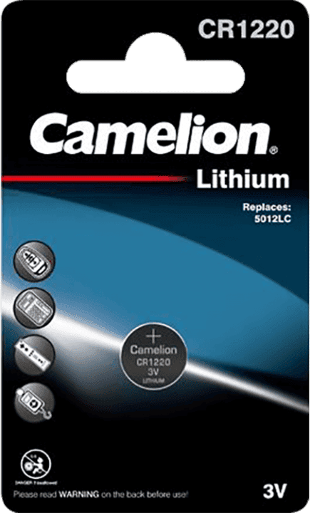 باتری سكه ای CAMELION مدل LITHIUM CR1220