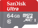 مموری کارت 64 گیگابایت Sandisk مدل ULTRA