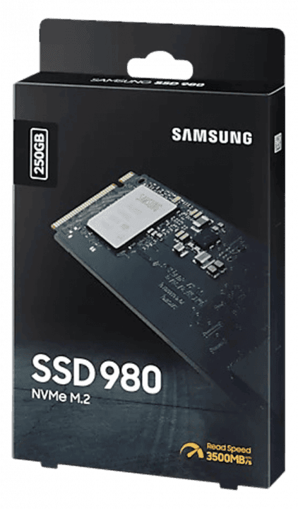 حافظه SSD اینترنال 250 گیگابایت Samsung مدل 980 NVMe M.2