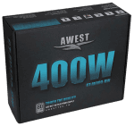 پاور 400 وات AWEST مدل GT-AV400-BW 80Plus Standard