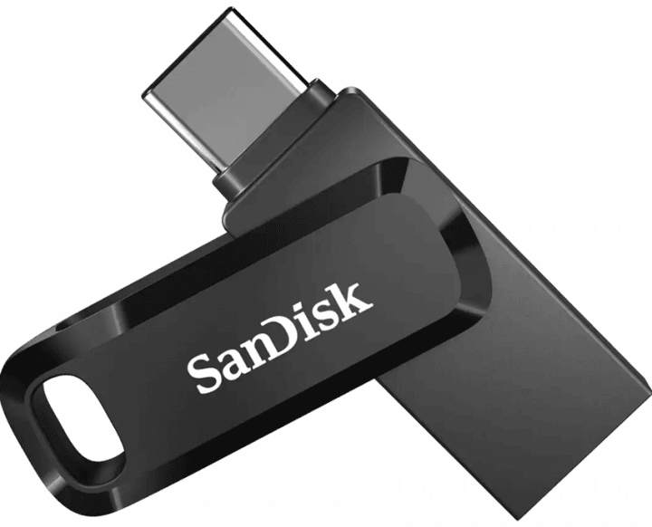فلش مموری 128 گیگابایت Sandisk مدل ULTRA DUAL DRIVE GO