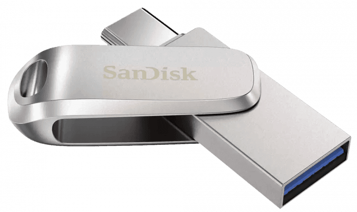 فلش مموری 128 گیگابایت Sandisk مدل ULTRA DUAL DRIVE LUXE