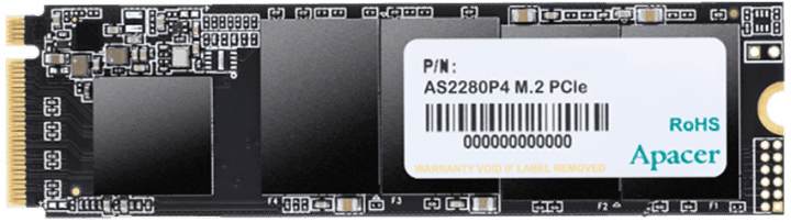 حافظه SSD اینترنال 512 گیگابایت Apacer مدل AS2280P4 NVME M.2