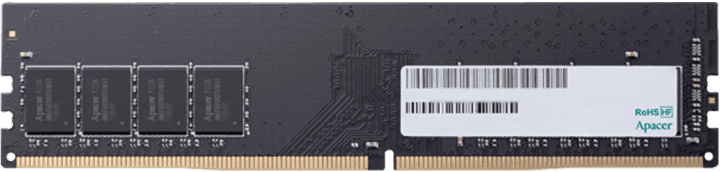 رم دسکتاپ 4 گیگابایت Apacer مدل AU04GGB26CQTBGH DDR4 2666 (2400)MHz