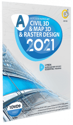 نرم افزار AUTOCAD CIVIL 3D & MAP 3D & RASTER DESIGN 2021 نسخه 64 بیتی شرکت گردو