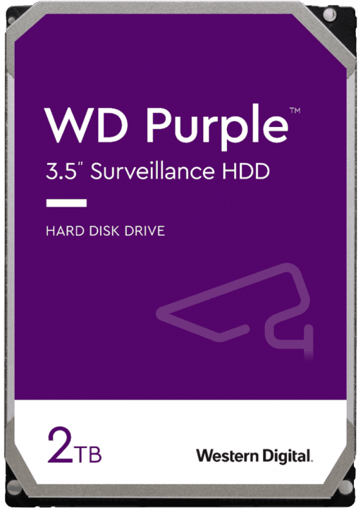 هارد اینترنال 2 ترابایت WD مدل Purple Surveillance WD22PURZ