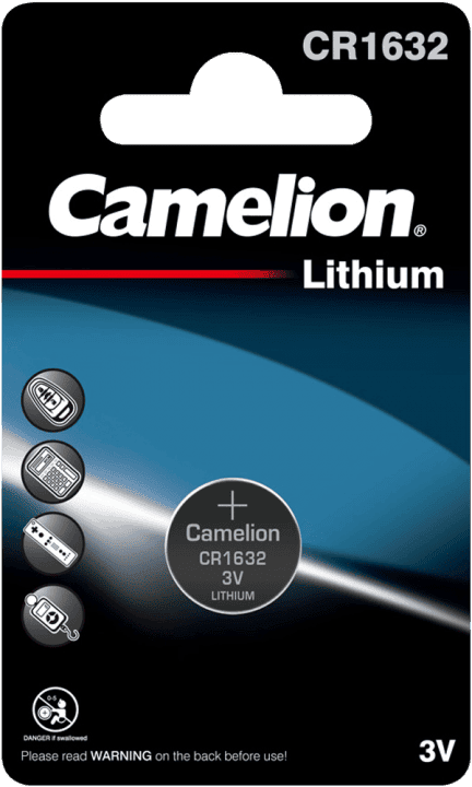 باتری سکه ای Camelion مدل Lithium CR1632-BP1