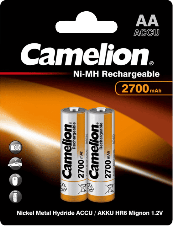 باتری قلمی Camelion مدل NH-AA2700BP2