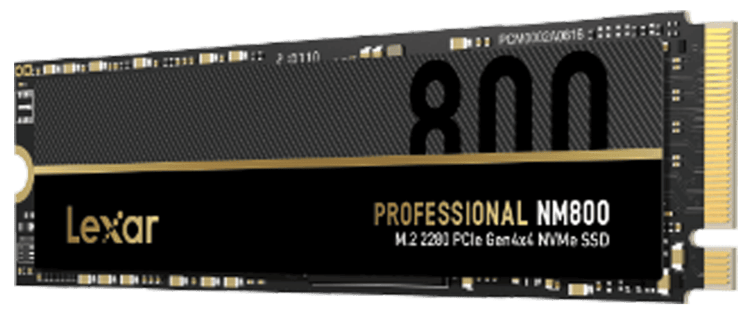 حافظه SSD اینترنال 512 گیگابایت Lexar مدل PROFESSIONAL NM800 NVME M.2
