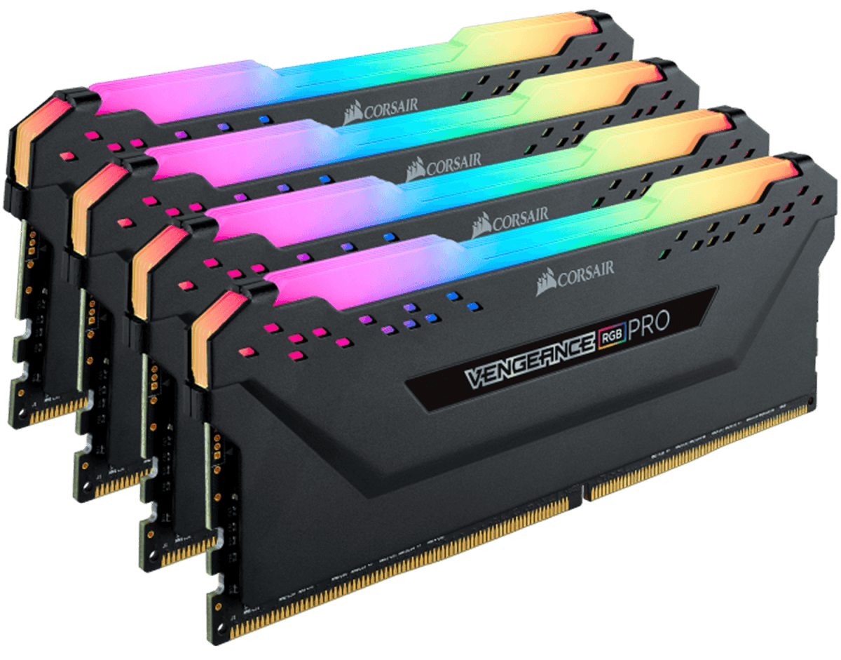 رم دسکتاپ 64 گیگابایت Corsair مدل VENGEANCE RGB PRO DDR4 3200MHz