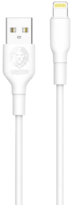کابل شارژ 3 متری USB به Lightning گرین لاین مدل GNCIPH2WH