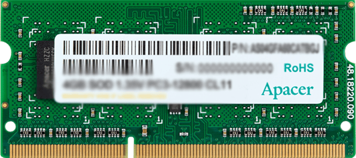 رم لپ تاپ 8 گیگابایت Apacer مدل DDR3L 1600MHz