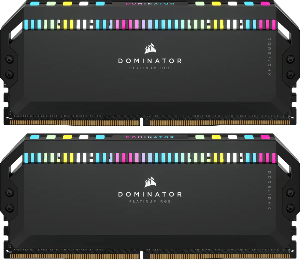 رم دسکتاپ 32 گیگابایت Corsair مدل DOMINATOR PLATINUM RGB DDR5 5200MHz