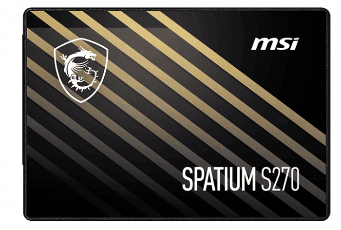 حافظه SSD اینترنال 120 گیگابایت MSI مدل SPATIUM S270