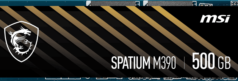 حافظه SSD اینترنال 500 گیگابایت MSI مدل SPATIUM M390 NVME M.2