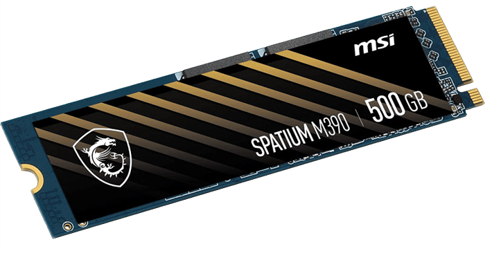 حافظه SSD اینترنال 500 گیگابایت MSI مدل SPATIUM M390 NVME M.2