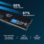 رم دسکتاپ 8 گیگابایت Crucial مدل CT8G48C40U5 DDR5 4800MHz