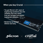 رم دسکتاپ 8 گیگابایت Crucial مدل CT8G48C40U5 DDR5 4800MHz
