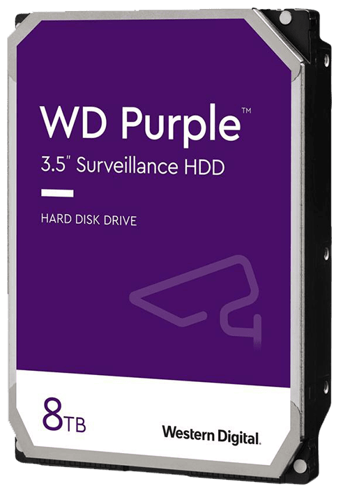 هارد اینترنال 8 ترابایت WD مدل Purple Surveillance WD82PURX