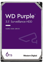 هارد اینترنال 6 ترابایت WD مدل Purple Surveillance WD62PURX