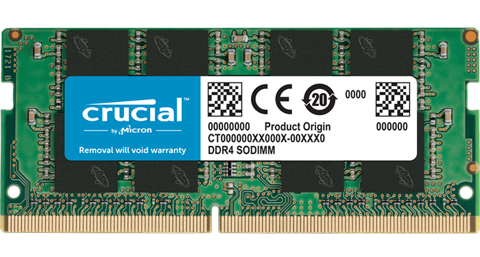 رم لپ تاپ 8 گیگابایت Crucial مدل CT8G4SFRA32A DDR4 3200MHz