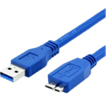 کابل هارد اکسترنال 1 متری USB 3.0 AM به Micro B کی نت