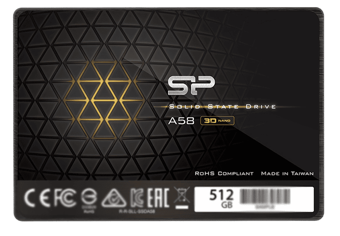 حافظه SSD اینترنال 512 گیگابایت Silicon Power مدل A58