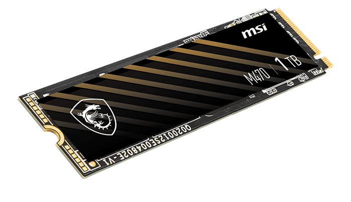 حافظه SSD اینترنال 1 ترابایت MSI مدل SPATIUM M470 NVME M.2