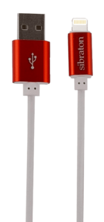 کابل شارژ 1.2 متری USB به Lightning سیبراتون مدل S232i