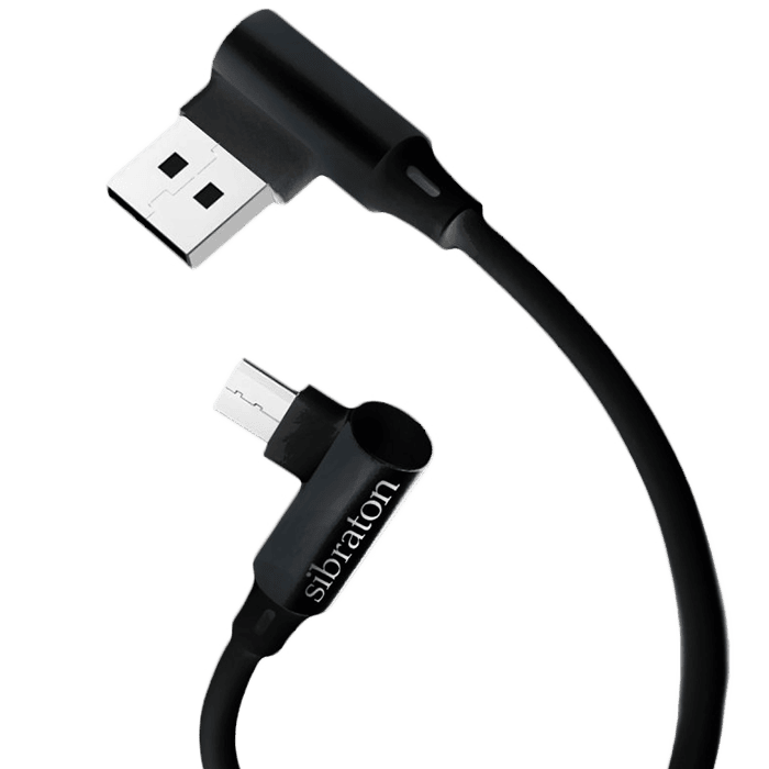 کابل شارژ 1.1 متری USB به Micro USB سیبراتون مدل S245A