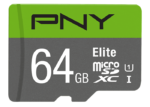 مموری کارت 64 گیگابایت PNY مدل Elite همراه با آداپتور