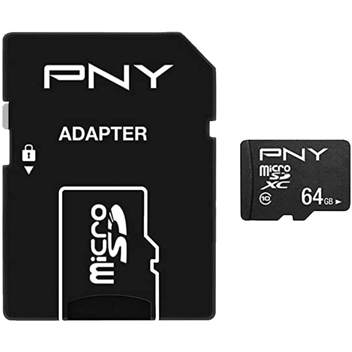 مموری کارت 64 گیگابایت PNY مدل Performance Plus همراه با آداپتور