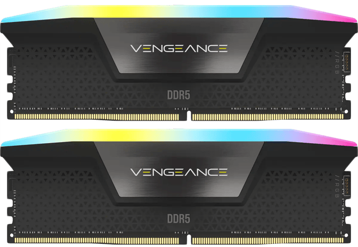 رم دسکتاپ 64 گیگابایت Corsair مدل VENGEANCE RGB DDR5 5200MHz