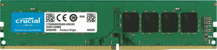 رم کامپیوتر (16GB*1) 16 گیگابایت DDR4 تک کاناله (2400) 2666 مگاهرتز Crucial مدل CB16GU2666