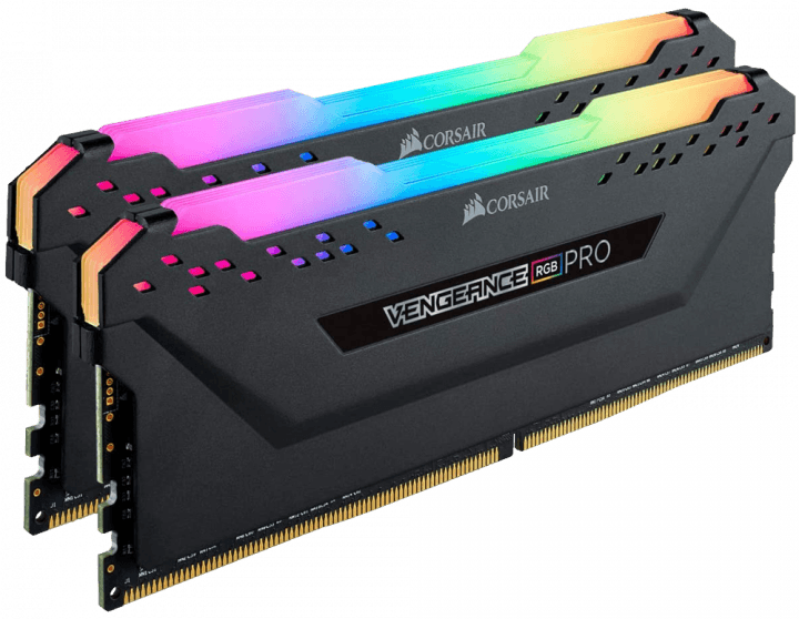 رم دسکتاپ (32GB*2) 64 گیگابایت Corsair مدل VENGEANCE RGB PRO DDR4 3200MHz