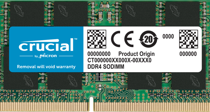 رم لپ تاپ 16 گیگابایت Crucial DDR4 3200MHz