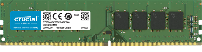 رم دسکتاپ (16GB*1) 16 گیگابایت Crucial مدل CT16G4DFRA32A DDR4 3200MHz