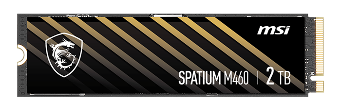 حافظه SSD اینترنال 2 ترابایت MSI مدل SPATIUM M460 NVME M.2