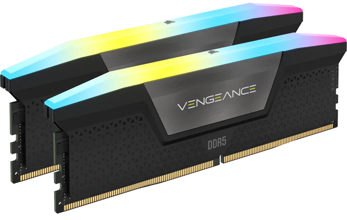 رم دسکتاپ (48GB*2) 96 گیگابایت Corsair مدل VENGEANCE RGB DDR5 5200MHz
