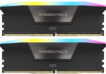 رم دسکتاپ (16GB*2) 32 گیگابایت Corsair مدل VENGEANCE RGB DDR5 6000MHz For AMD