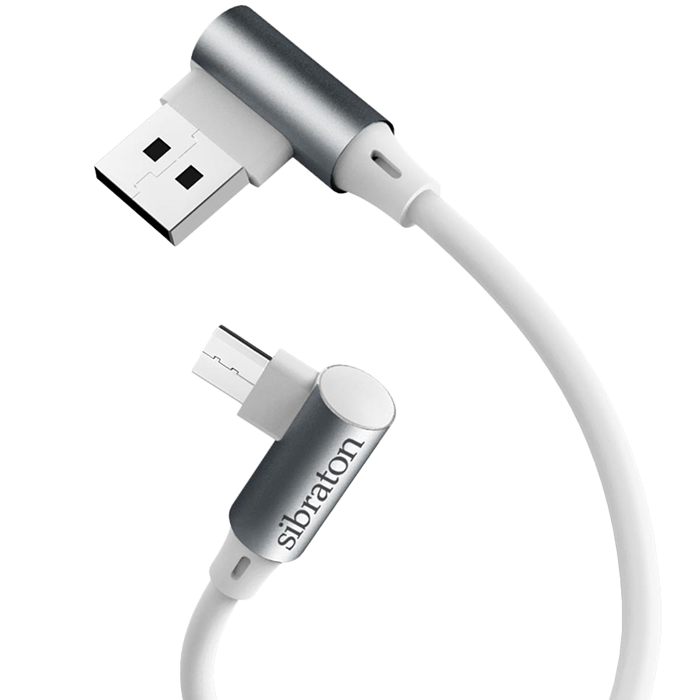 کابل شارژ 1.1 متری USB به Micro USB سیبراتون مدل S241A