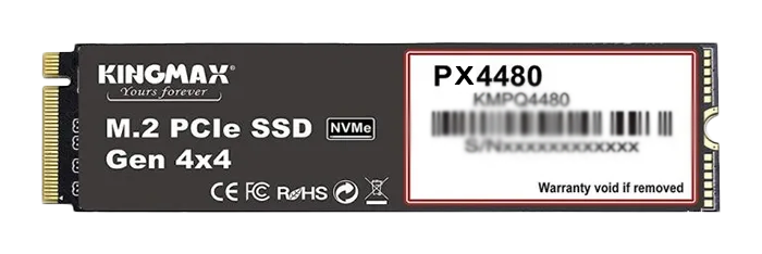 حافظه SSD اینترنال 1 ترابایت Kingmax مدل PX4480 NVMe M.2