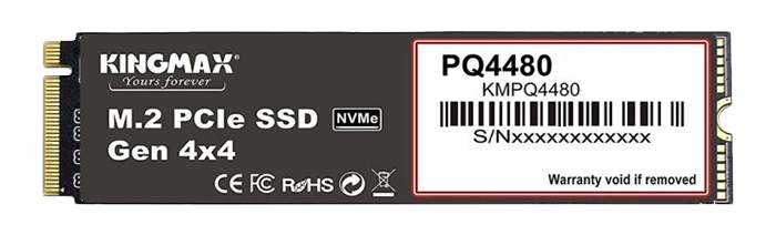 حافظه SSD اینترنال 500 گیگابایت Kingmax مدل PQ4480 NVMe M.2